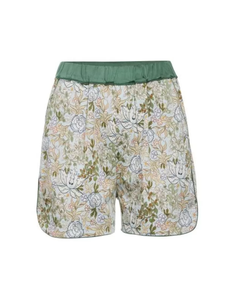 ESSENZA Broeken- Bella Ophelia Hazy Blue Shorts M Blauw