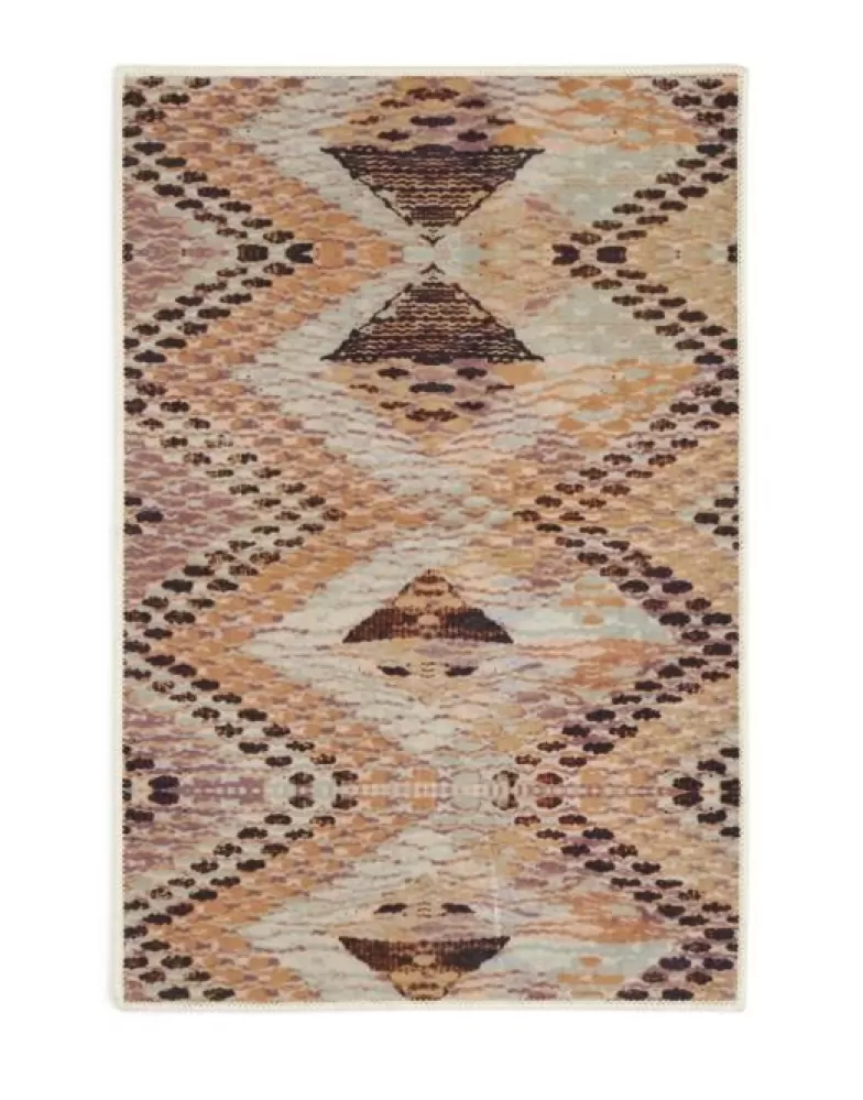 ESSENZA Vloerkleden- Fabienne Vloerkleed Klein Biscuit 60 X 90 Cm Bruin