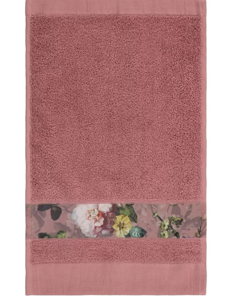 ESSENZA Gastendoekjes- Fleur Gastendoek Dusty Rose 30 X 50 Cm Roze