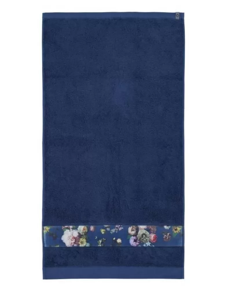 ESSENZA Handdoeken- Fleur Handdoek 60 X 110 Cm Blauw