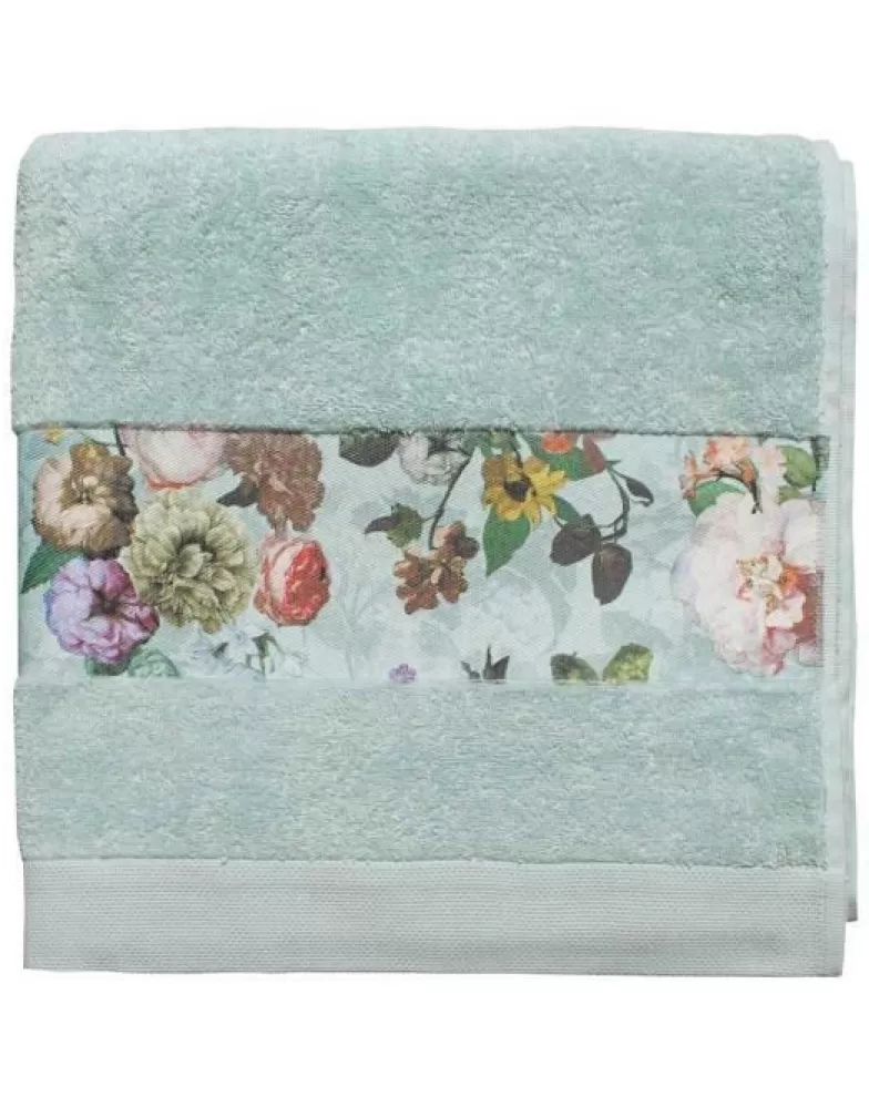 ESSENZA Handdoeken- Fleur Handdoek 60 X 110 Cm Groen