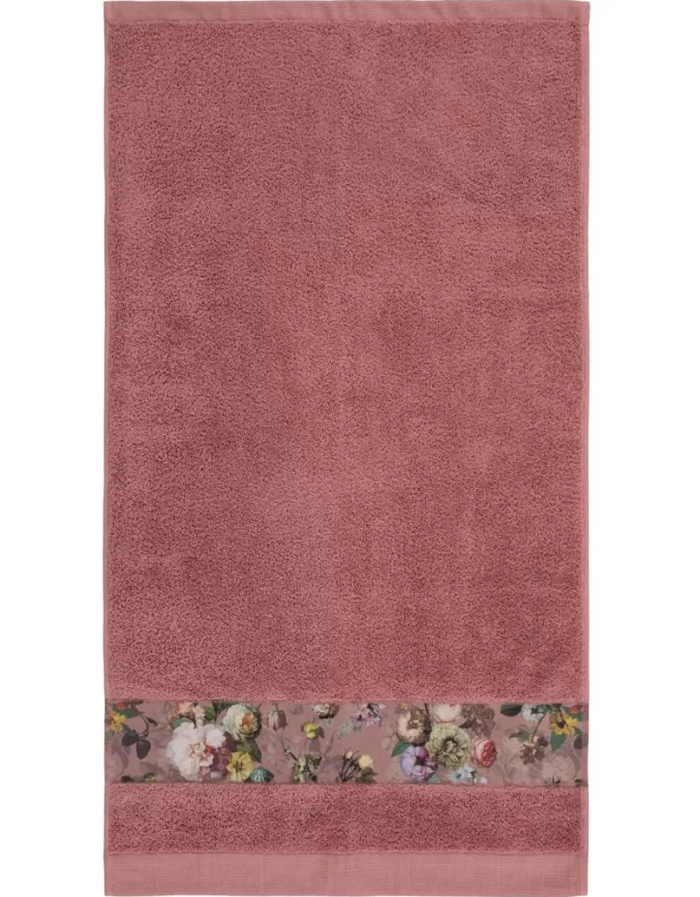 ESSENZA Handdoeken- Fleur Handdoek Dusty Rose 60 X 110 Cm Roze