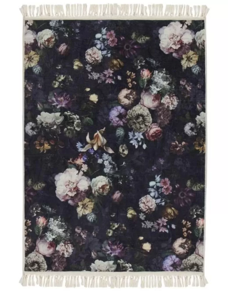 ESSENZA Vloerkleden- Fleur Vloerkleed Nightblue 180 X 240 Cm Blauw