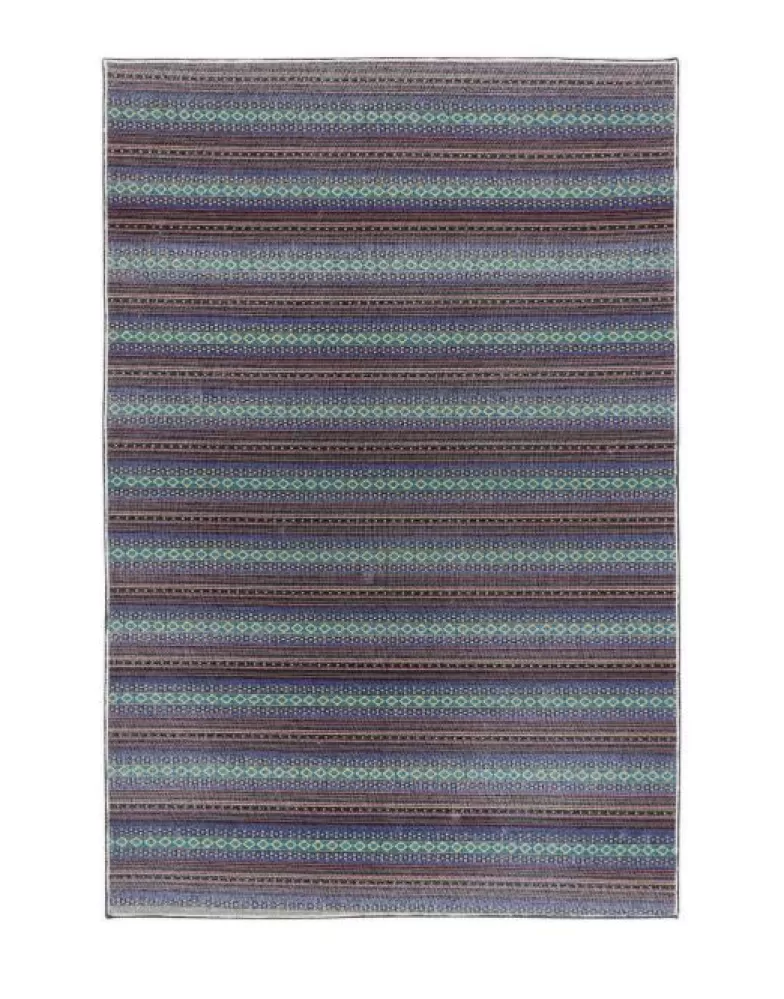 ESSENZA Vloerkleden- Flora Nightblue Vloerkleed 180 X 240 Cm Blauw