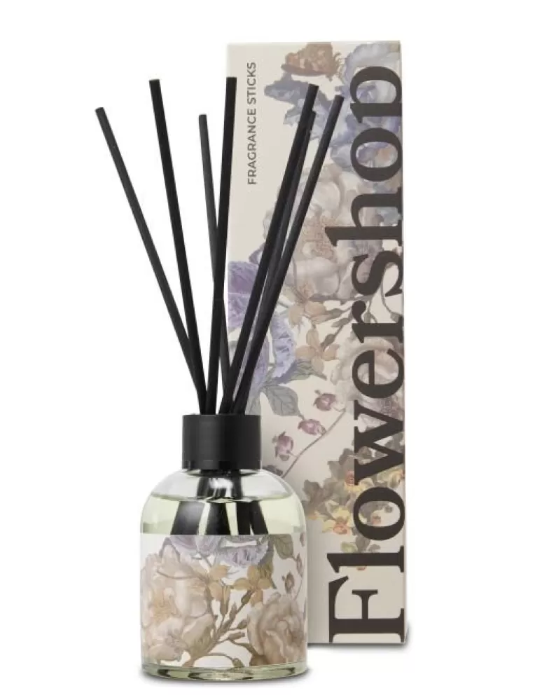 ESSENZA Geurstokjes- Flowershop Geurstokjes Transparent 100 Ml Transparant