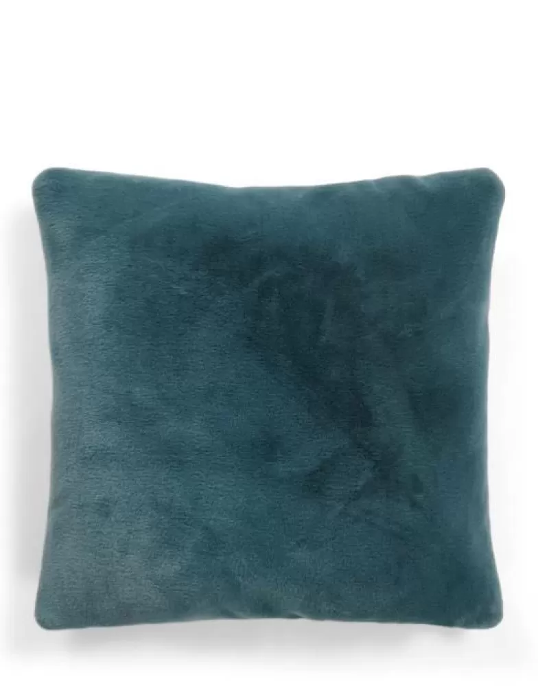 ESSENZA Sierkussens- Furry Sierkussen Denim Blue 50 X 50 Cm Blauw