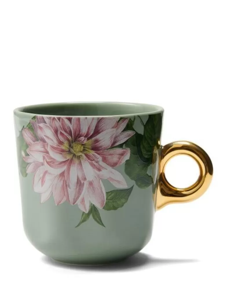 ESSENZA Koffie En Thee- Gallery Kleine Beker Stone Green 17 Cl Groen