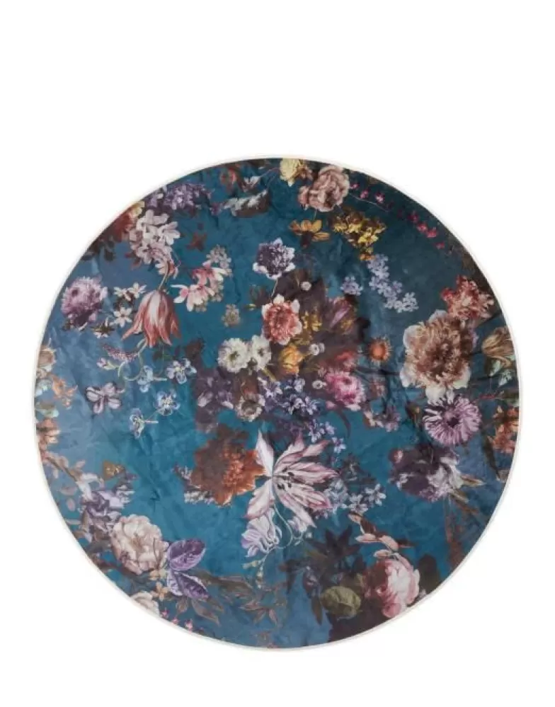 ESSENZA Vloerkleden- Isabelle Rond Vloerkleed Balsam 180 Cm Blauw