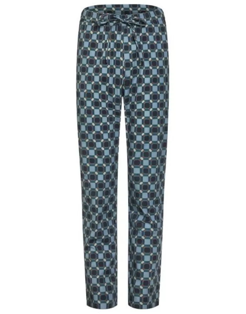 ESSENZA Broeken- Jack Teade Nightblue Lange Broek S Blauw