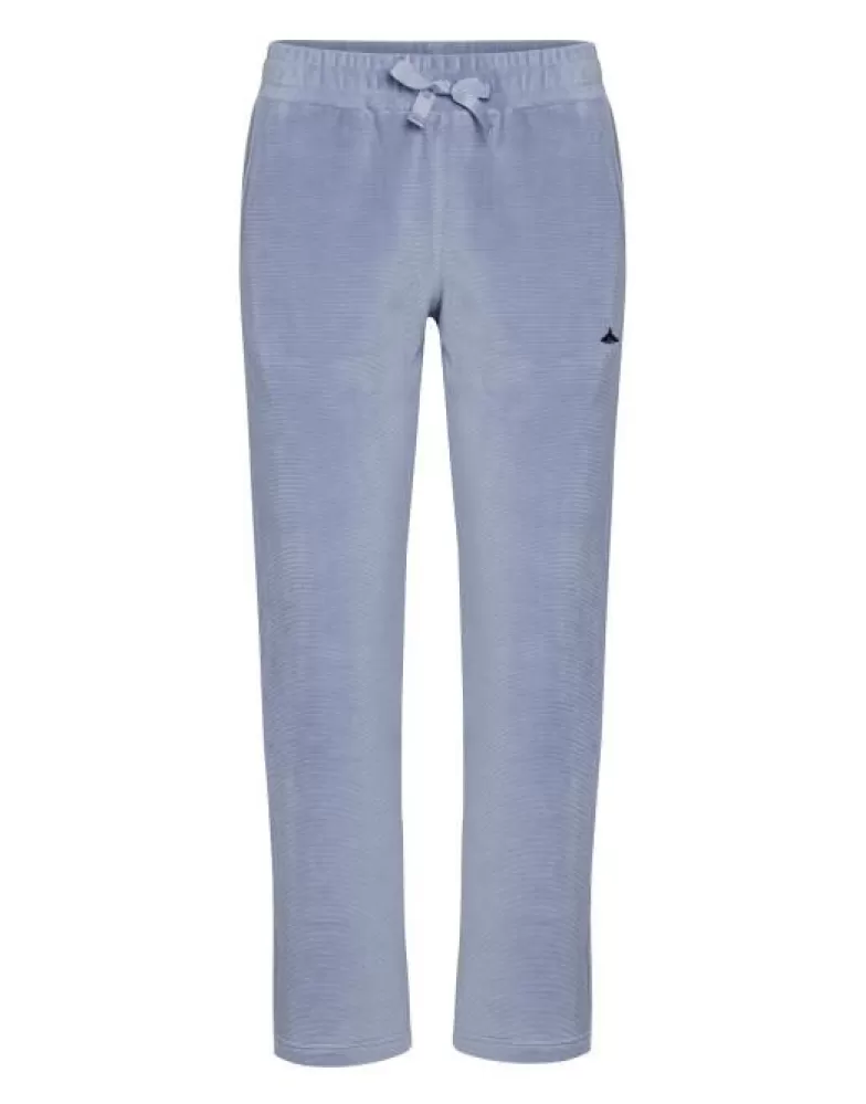 ESSENZA Broeken- Jill Uni Soft Chambray Lange Broek L Blauw