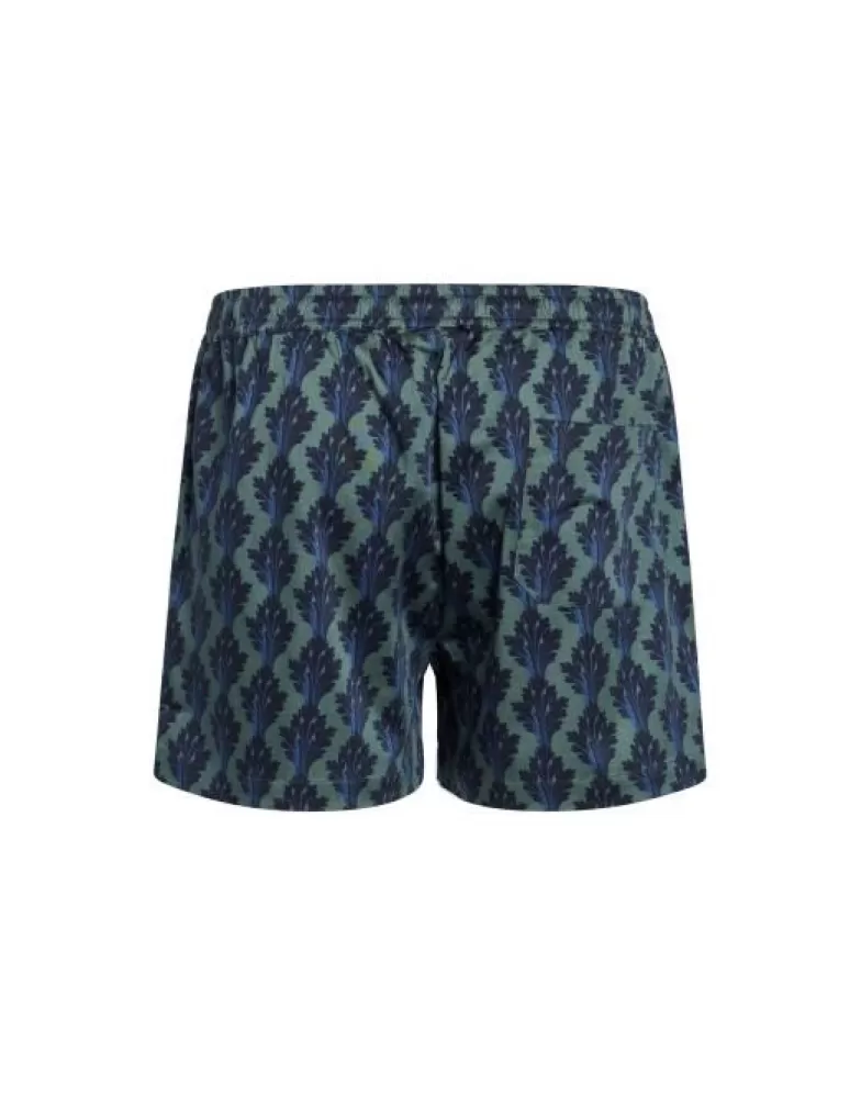 ESSENZA Broeken- Jude Tesse Reef Green Shorts L Groen