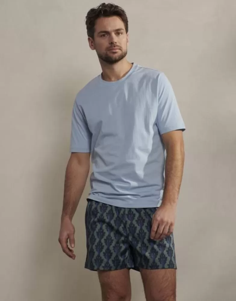 ESSENZA Broeken- Jude Tesse Reef Green Shorts M Groen