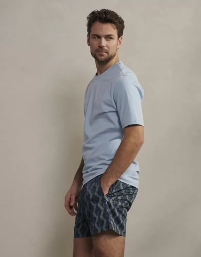 ESSENZA Broeken- Jude Tesse Reef Green Shorts M Groen