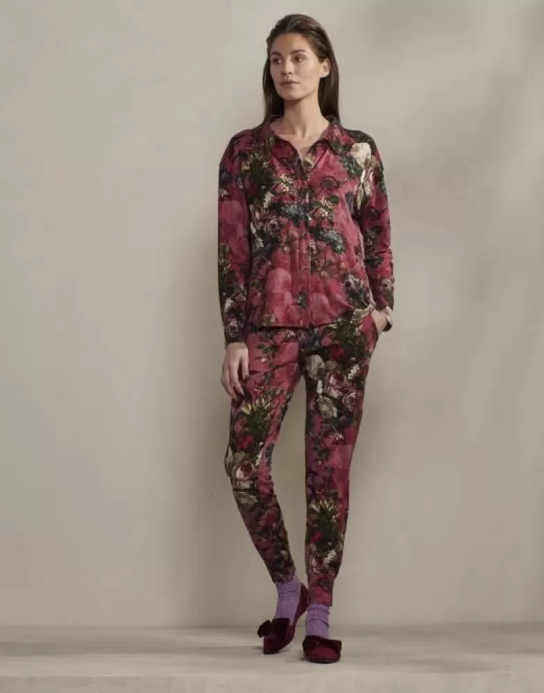 ESSENZA Broeken- Jules Karli Magnolia Pink Lange Broek Xl Roze