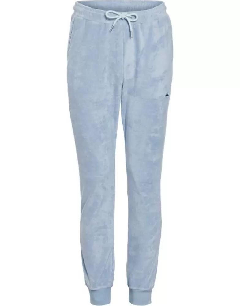 ESSENZA Broeken- Julius Uni Blue Fog Lange Broek M Blauw