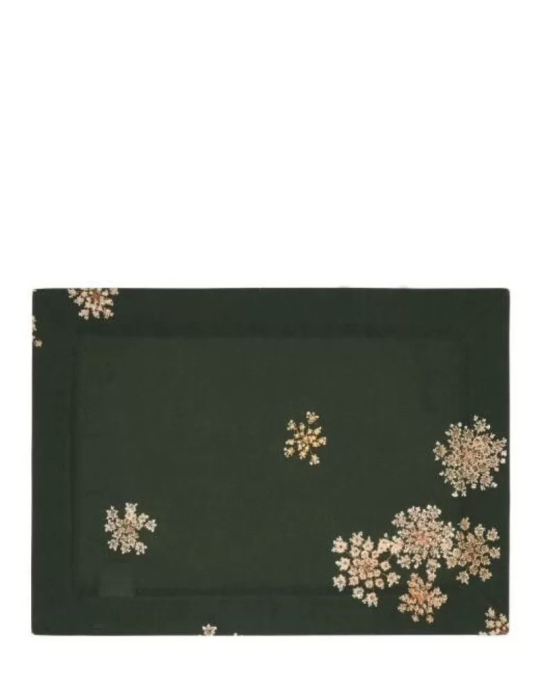 ESSENZA Placemats- Lauren Placemat Donker 35 X 50 Cm Groen