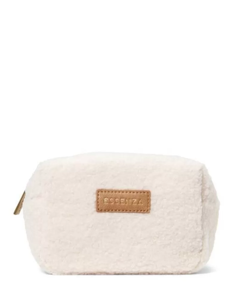 ESSENZA Toilettassen- Lucy Teddy Make-Up Tas Vanilla Small Zand