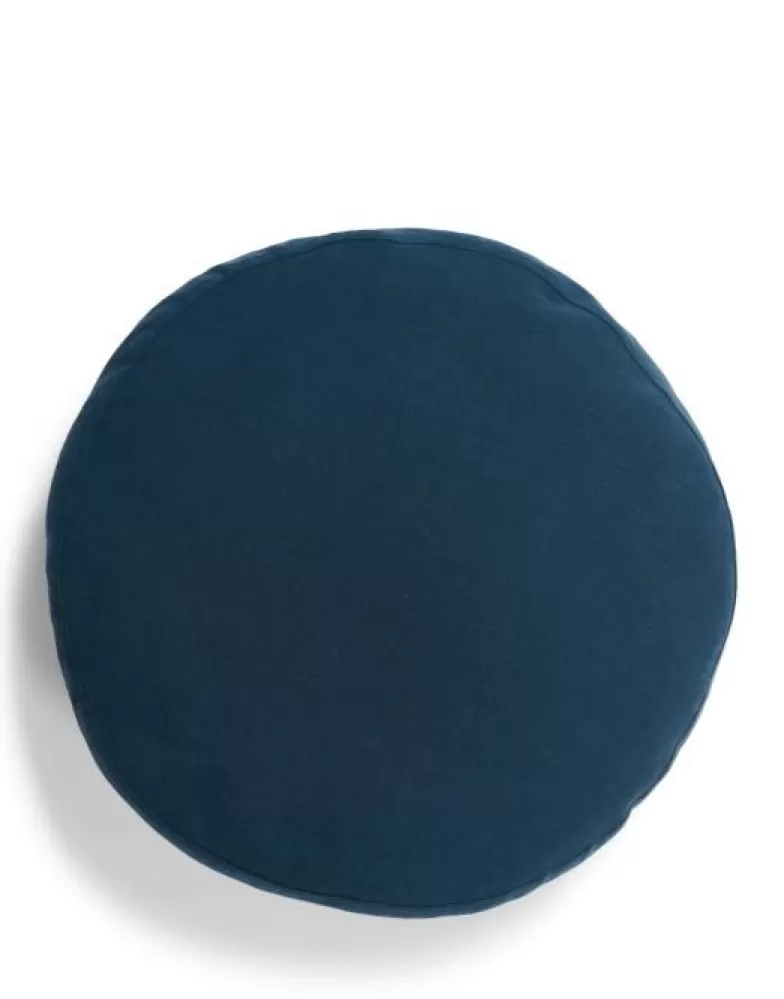 ESSENZA Sierkussens- Mads Dark Teal Sierkussen 45 Cm Blauw