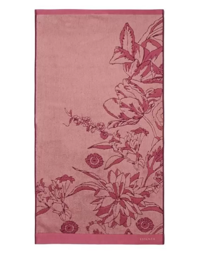 ESSENZA Handdoeken- Malou Handdoek Plum 55 X 100 Cm Paars