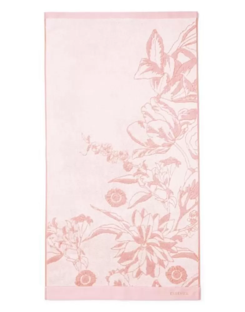 ESSENZA Handdoeken- Malou Handdoek Rose 55 X 100 Cm Roze