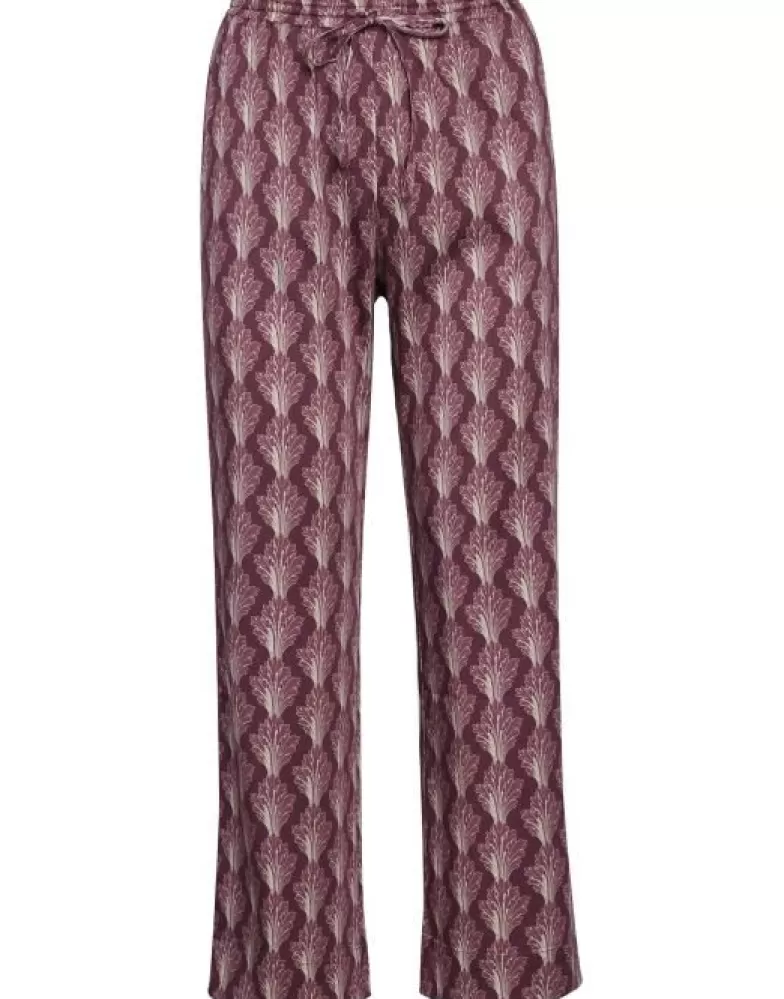 ESSENZA Broeken- Mare Tesse Cherry Red Lange Broek L Rood