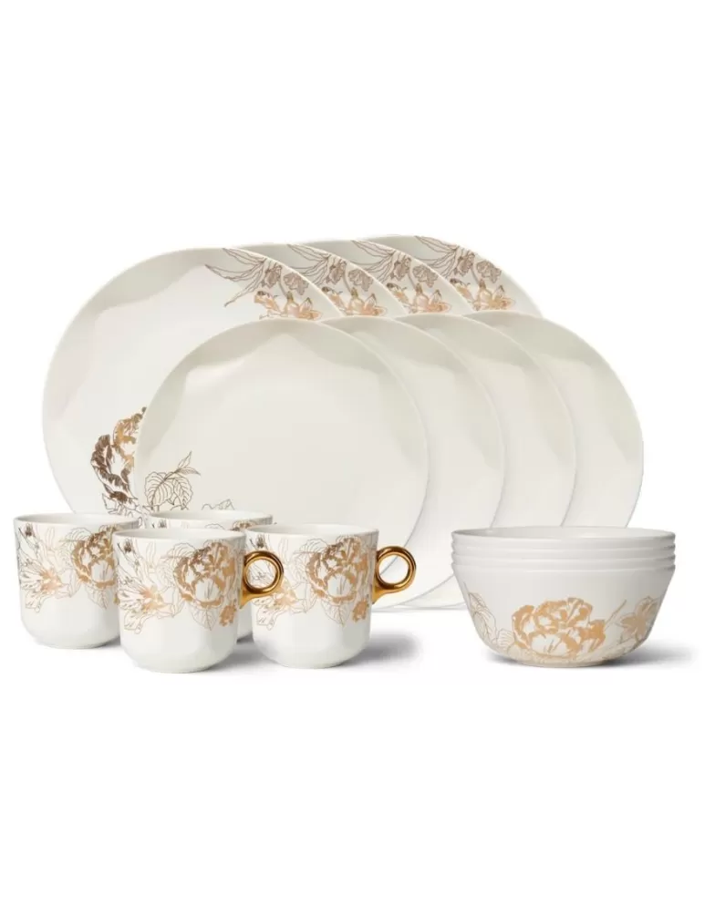 ESSENZA Koffie En Thee- Masterpiece Starterset Off White Set Wit