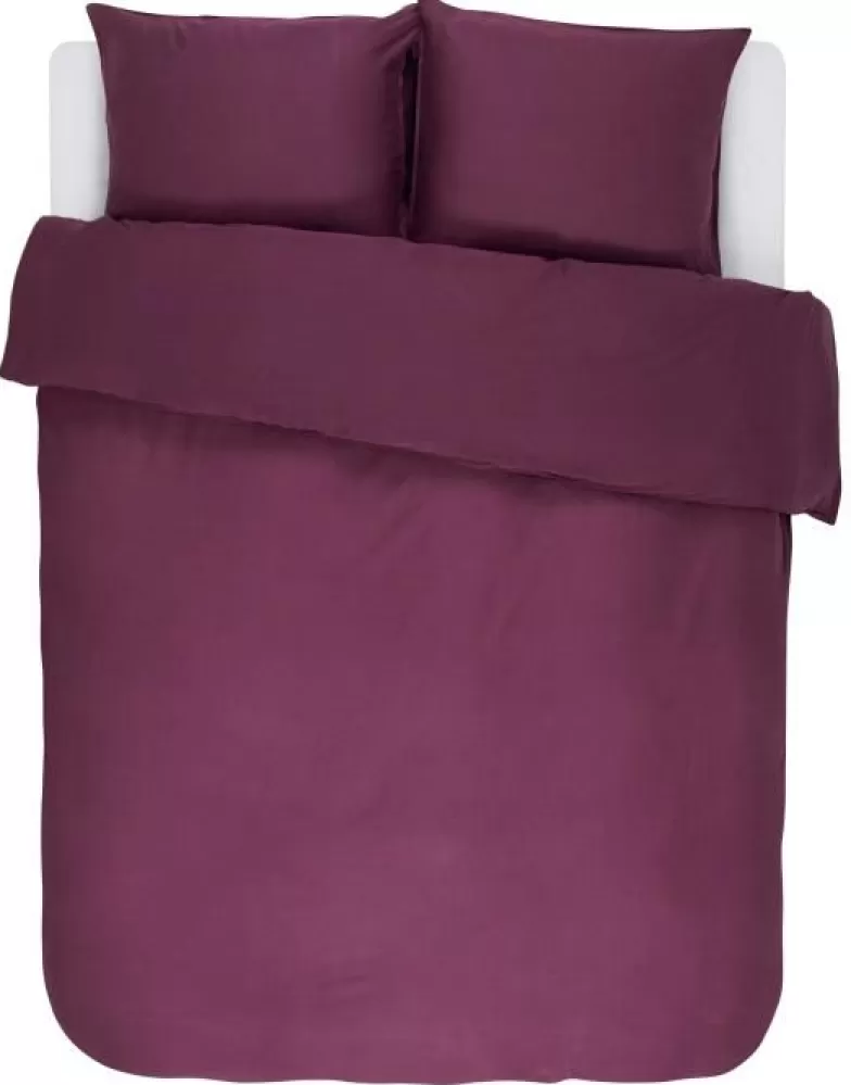 ESSENZA Dekbedovertrekken- Minte Dekbedovertrekset Burgundy 240 X 220 Cm Rood