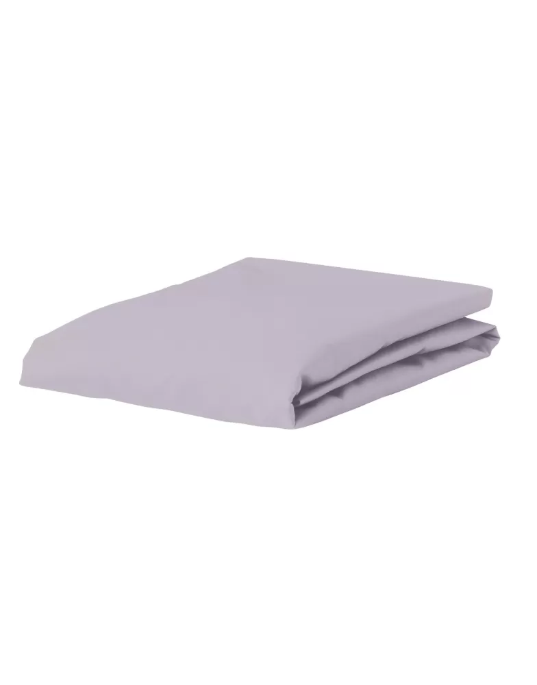 ESSENZA Hoeslakens- Minte Purple Breeze Hoeslaken 90 X 210 Cm Paars