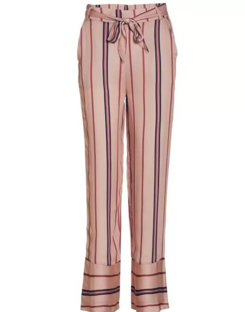 ESSENZA Broeken- Noor Meryl Lange Broek Rose M Roze