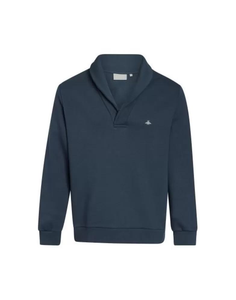 ESSENZA Truien En Vesten- Otus Uni Deep Sea Blue Sweater M Blauw