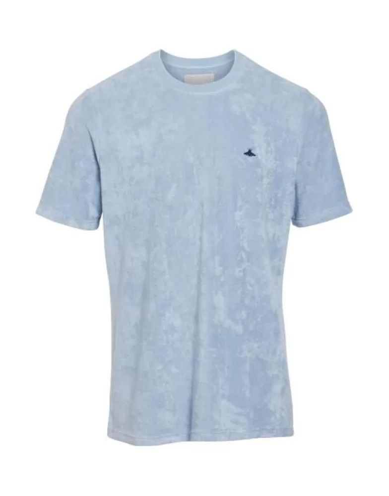 ESSENZA Shirts En Tops- Philip Uni Blue Fog T-Shirt M Blauw