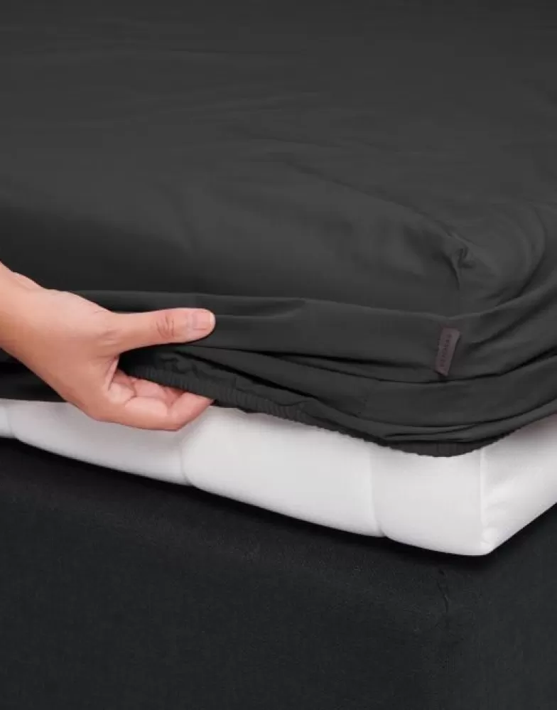 ESSENZA Hoeslakens- Premium Percale 140 X 190 Cm Grijs