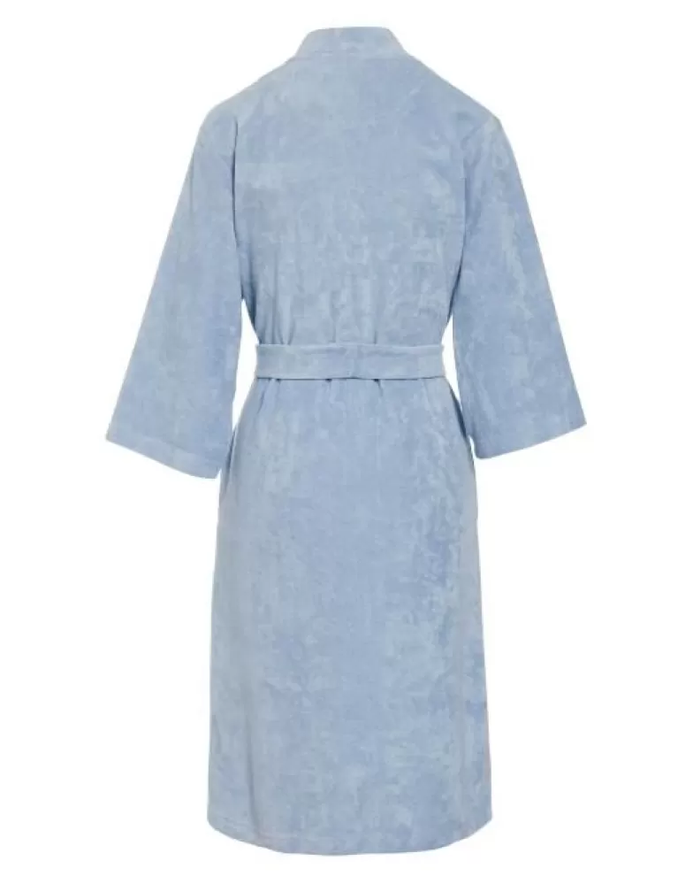 ESSENZA Kimono's- Sarai Uni Blue Fog Kimono M Blauw