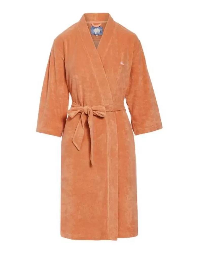 ESSENZA Kimono's- Sarai Uni Dry Terra Kimono M Oranje