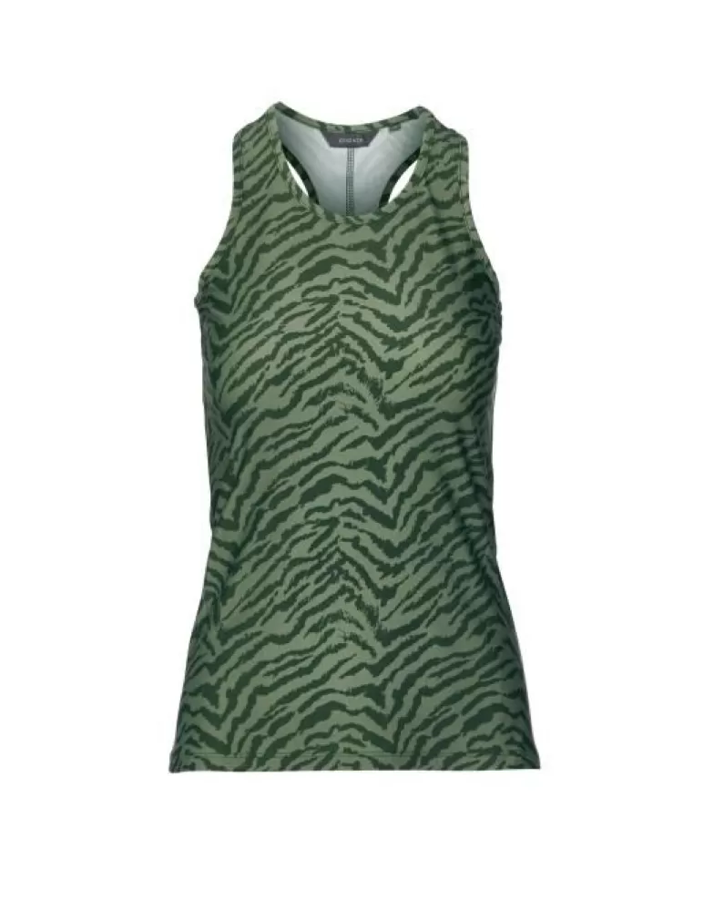 ESSENZA Activewear- Sari Belen Top Mouwloos Forest Green Xs Groen