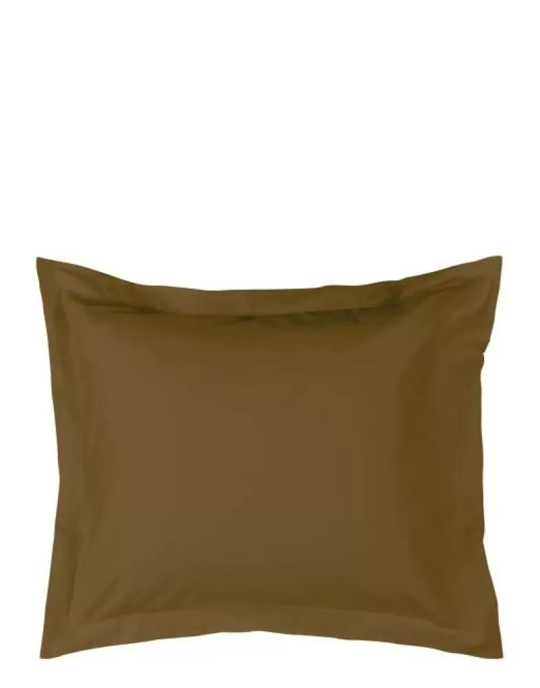 ESSENZA Kussenslopen- Satin Kussensloop Olive 60 X 70 Cm Groen