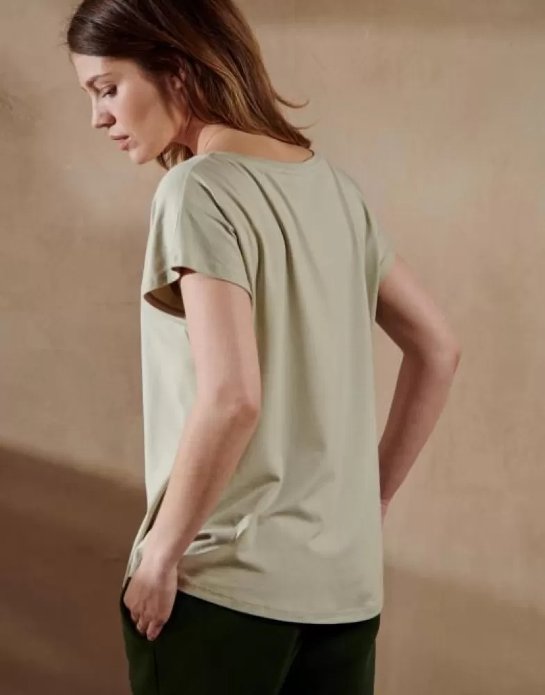 ESSENZA Activewear- Serana Uni Top Korte Mouw Licht L Groen