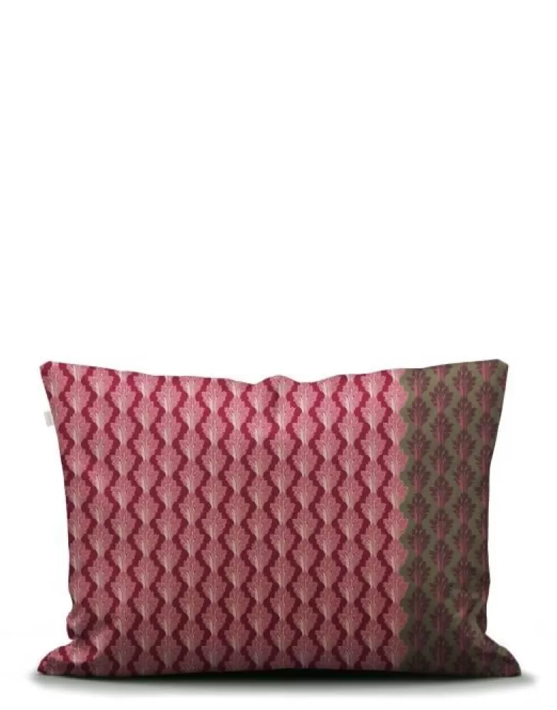 ESSENZA Kussenslopen- Tesse Cherry Red Kussensloop 60 X 70 Cm Rood