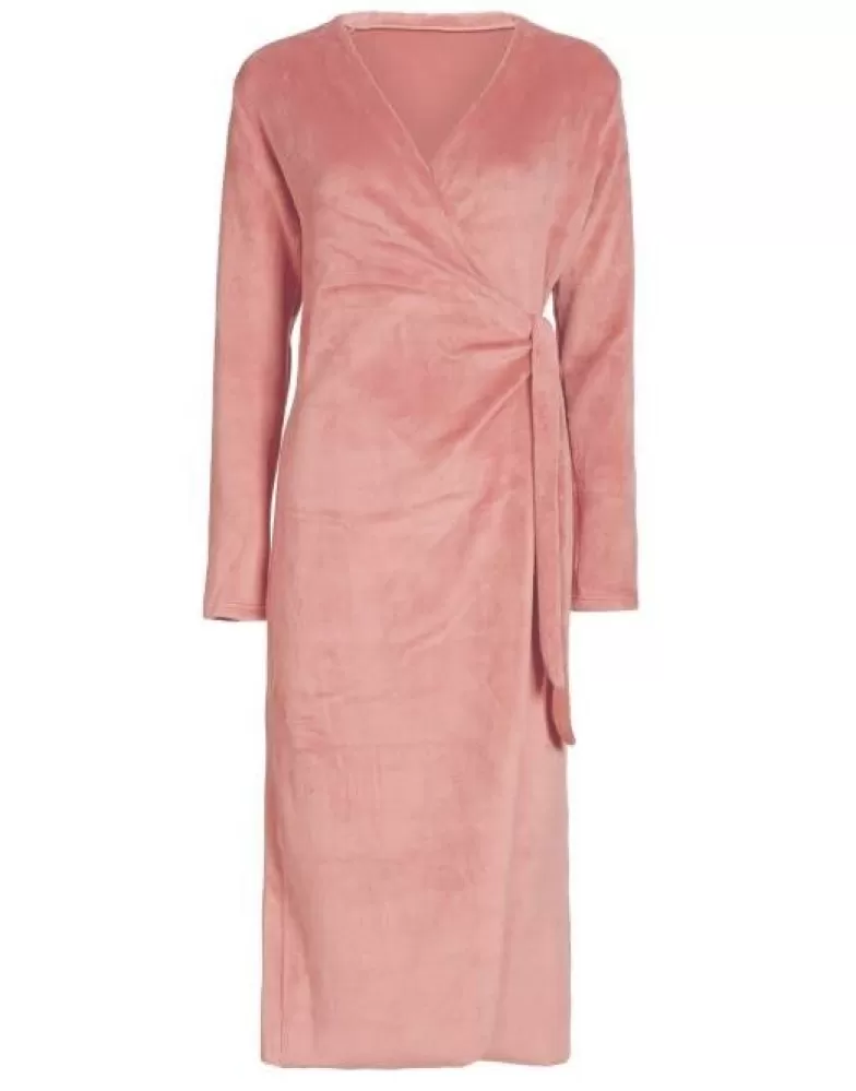 ESSENZA Badjassen- Vera Uni Homecoat Canyon Rose Xs Roze