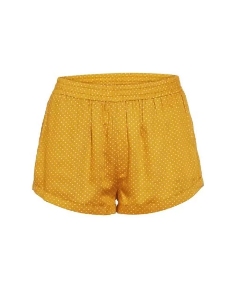 ESSENZA Broeken- Xava Solange Shorts Indian Gold S Geel