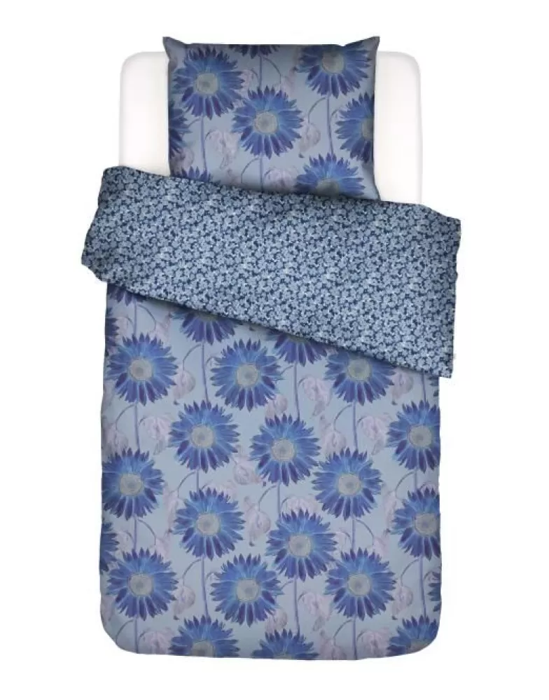 ESSENZA Dekbedovertrekken- Yule Chambray Blue Dekbedovertrekset 140 X 220 Cm Blauw