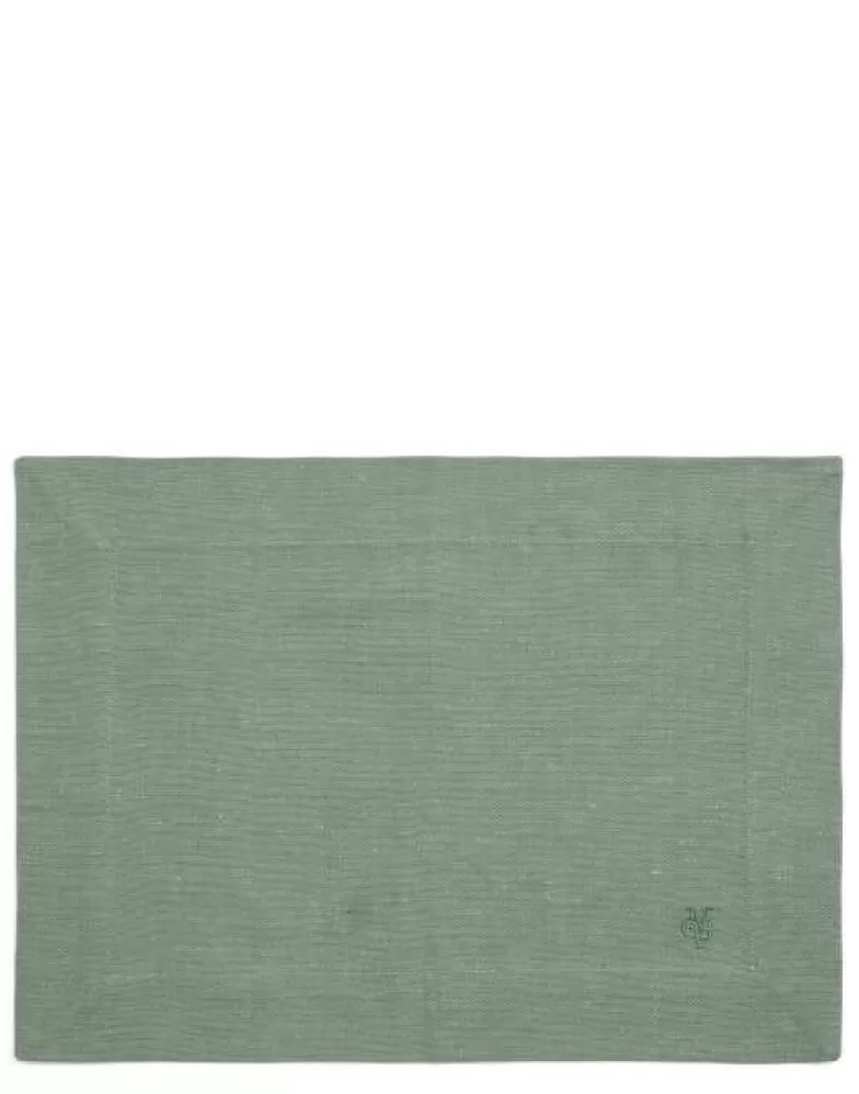 Marc O'Polo Placemats- Akalla Placemat 33 X 45 Cm Groen