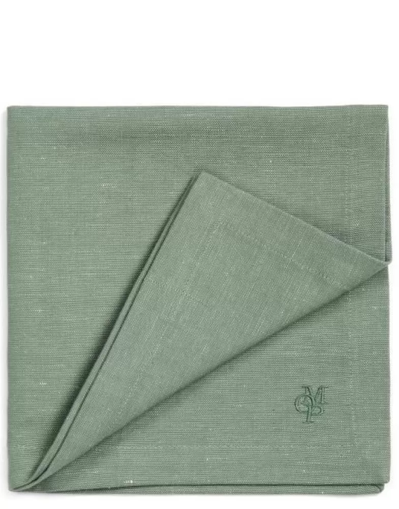 Marc O'Polo Servetten- Akalla Servet 45 X 45 Cm Groen