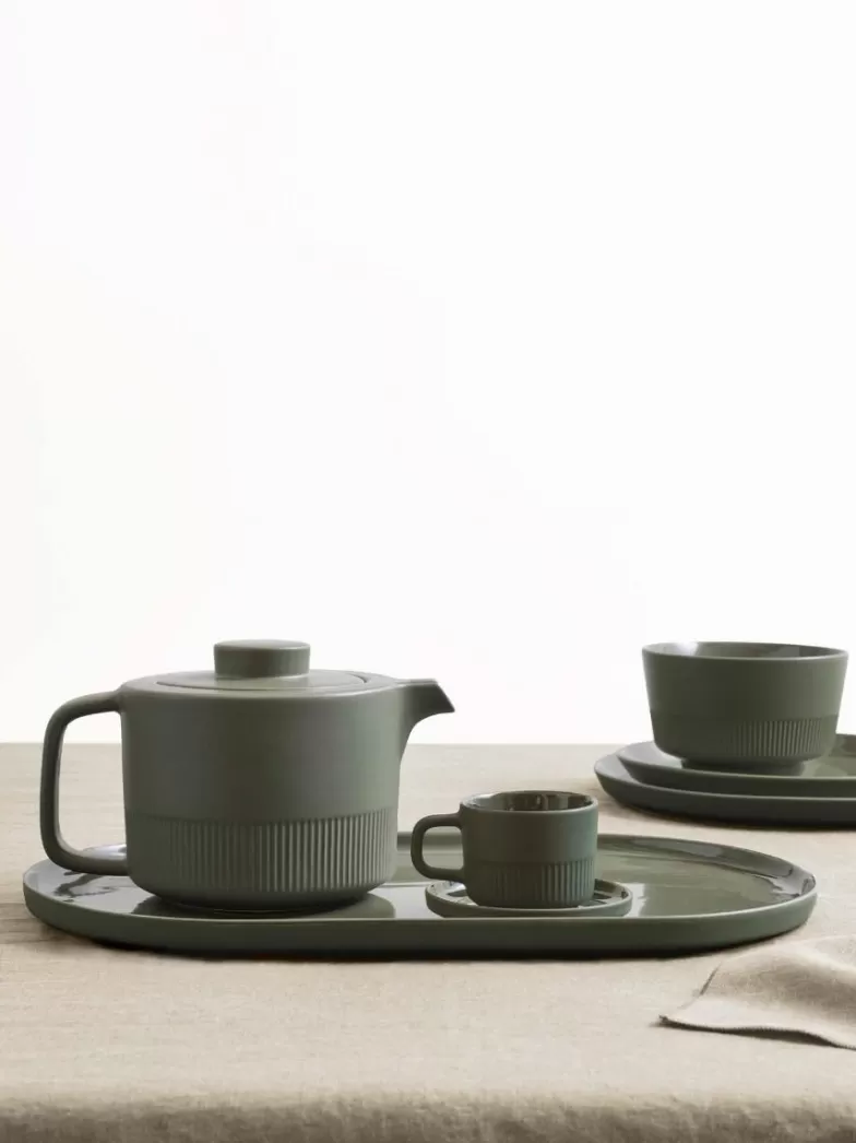 Marc O'Polo Koffie En Thee- Moments Theepot Olive Green 1 L